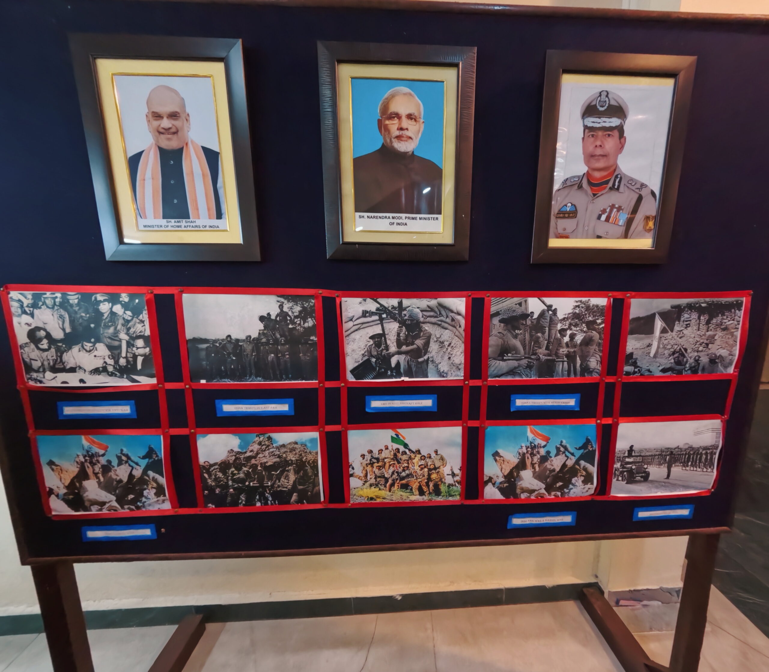 Museum exhibit at Hussainiwala in Punjab